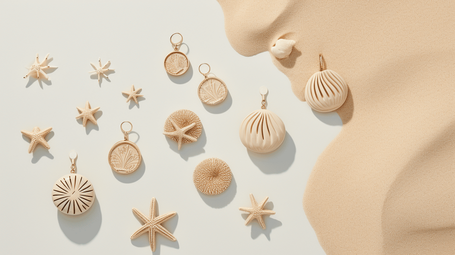 Des bijoux inspirés de la plage par Cascarabijou: Pour les accros de la plage