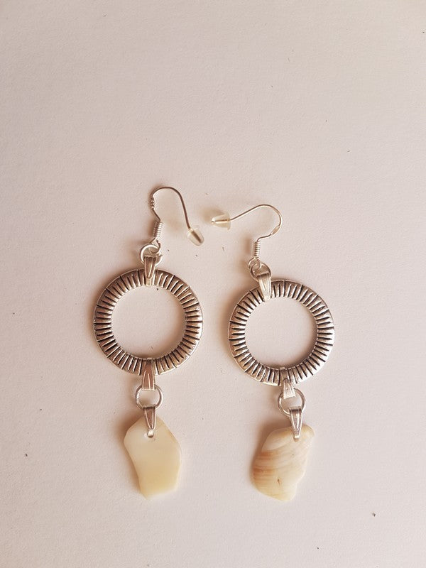 Boucles d'oreilles - anneau conique