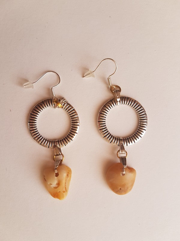 Boucles d'oreilles - anneau conique