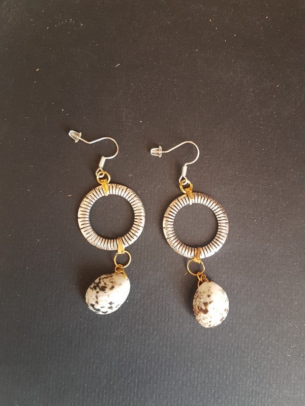 Boucles d'oreilles - anneau conique