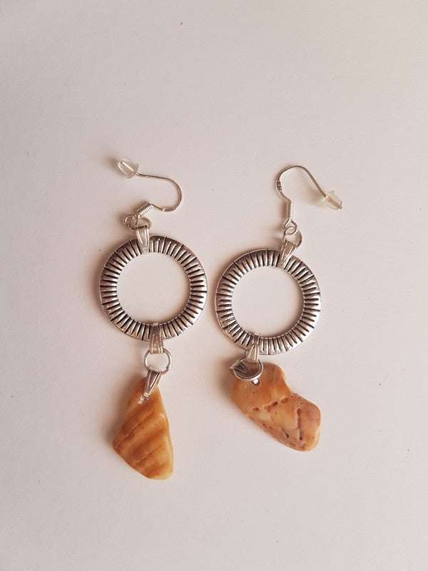 Boucles d'oreilles - anneau conique