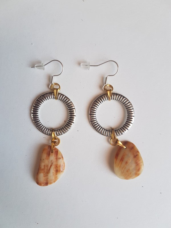 Boucles d'oreilles - anneau conique