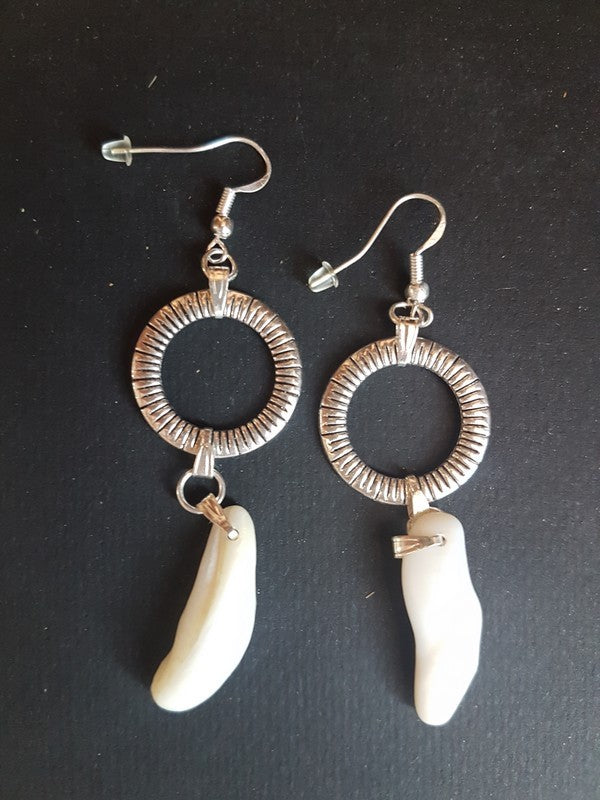 Boucles d'oreilles - anneau conique