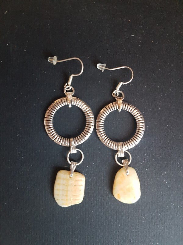 Boucles d'oreilles - anneau conique