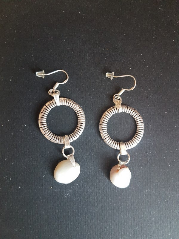 Boucles d'oreilles - anneau conique