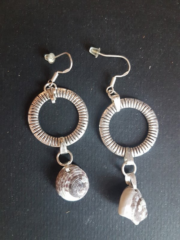 Boucles d'oreilles - anneau conique