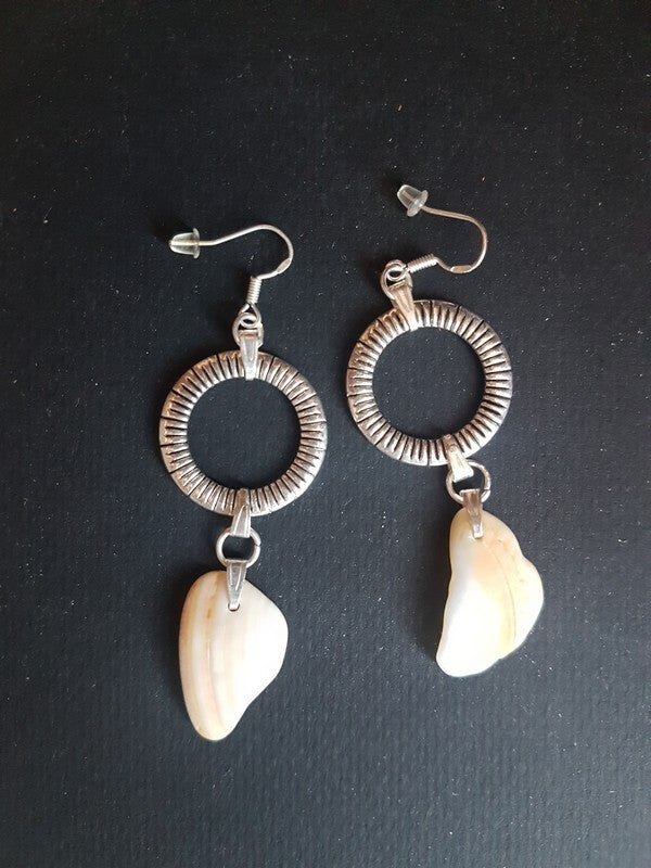 Boucles d'oreilles - anneau conique