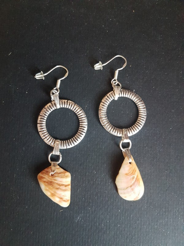 Boucles d'oreilles - anneau conique