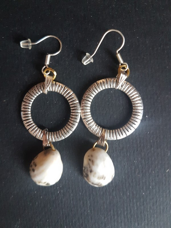 Boucles d'oreilles - anneau conique