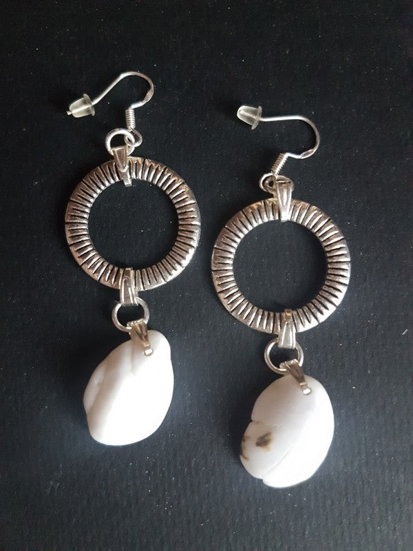 Boucles d'oreilles - anneau conique