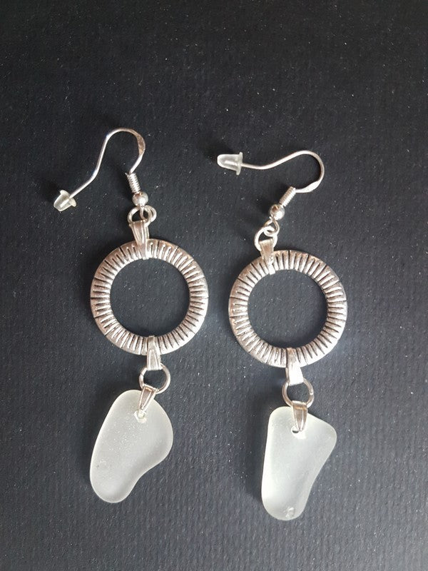 Boucles d'oreilles - anneau conique