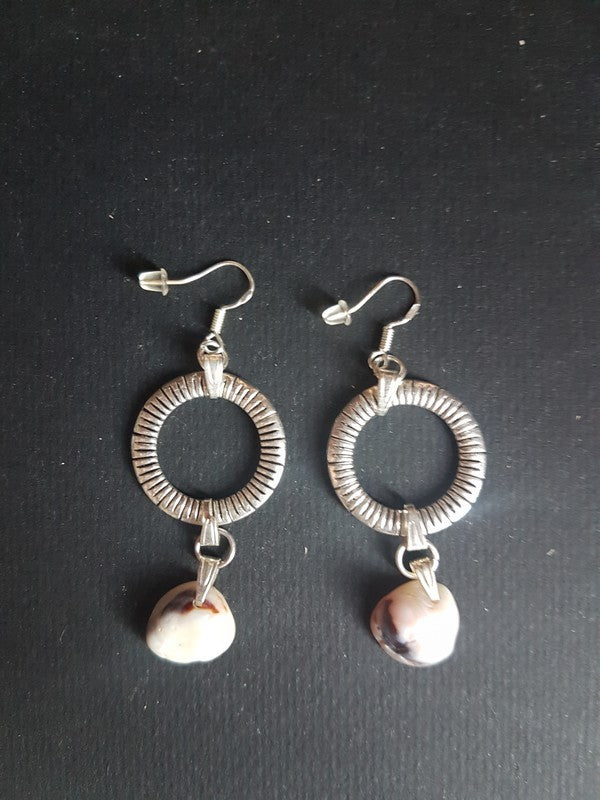 Boucles d'oreilles - anneau conique