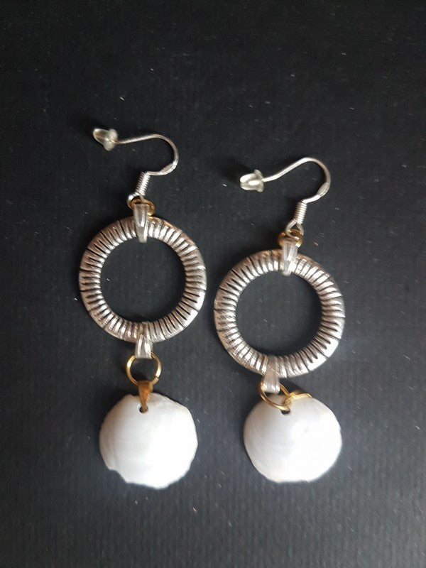 Boucles d'oreilles - anneau conique