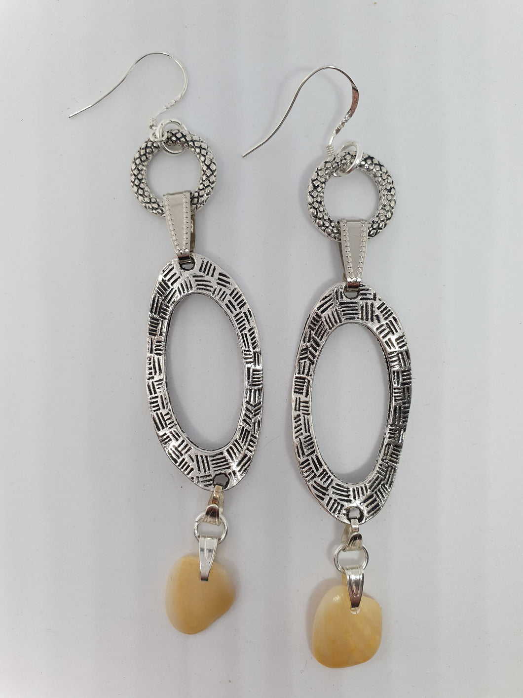 Boucles d'oreilles en losange