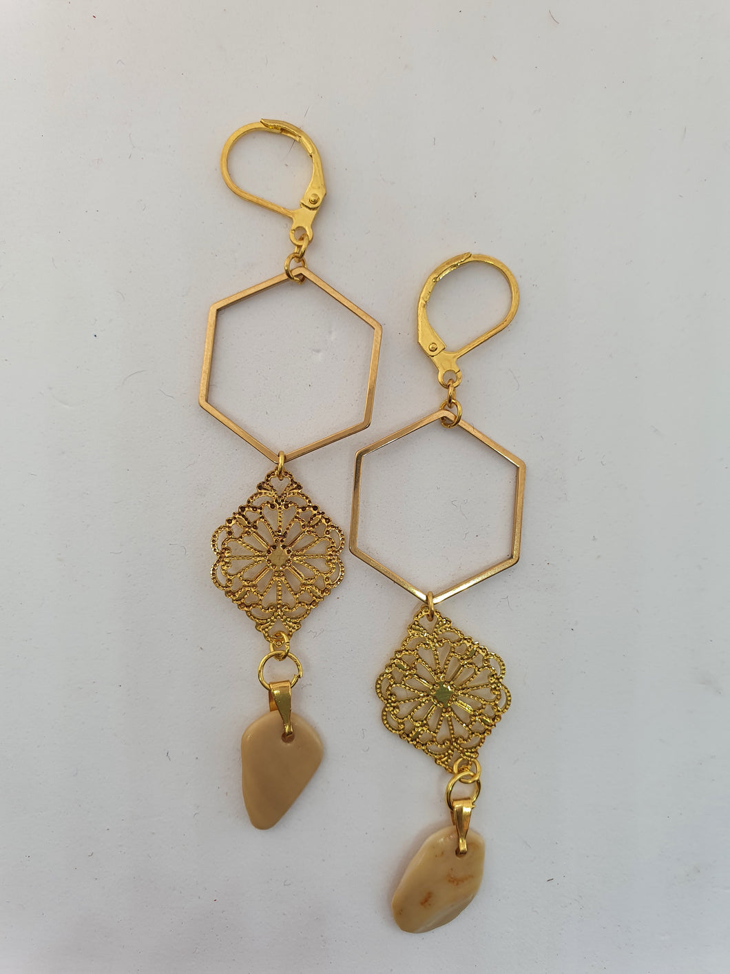 Boucles d'oreilles les décorées