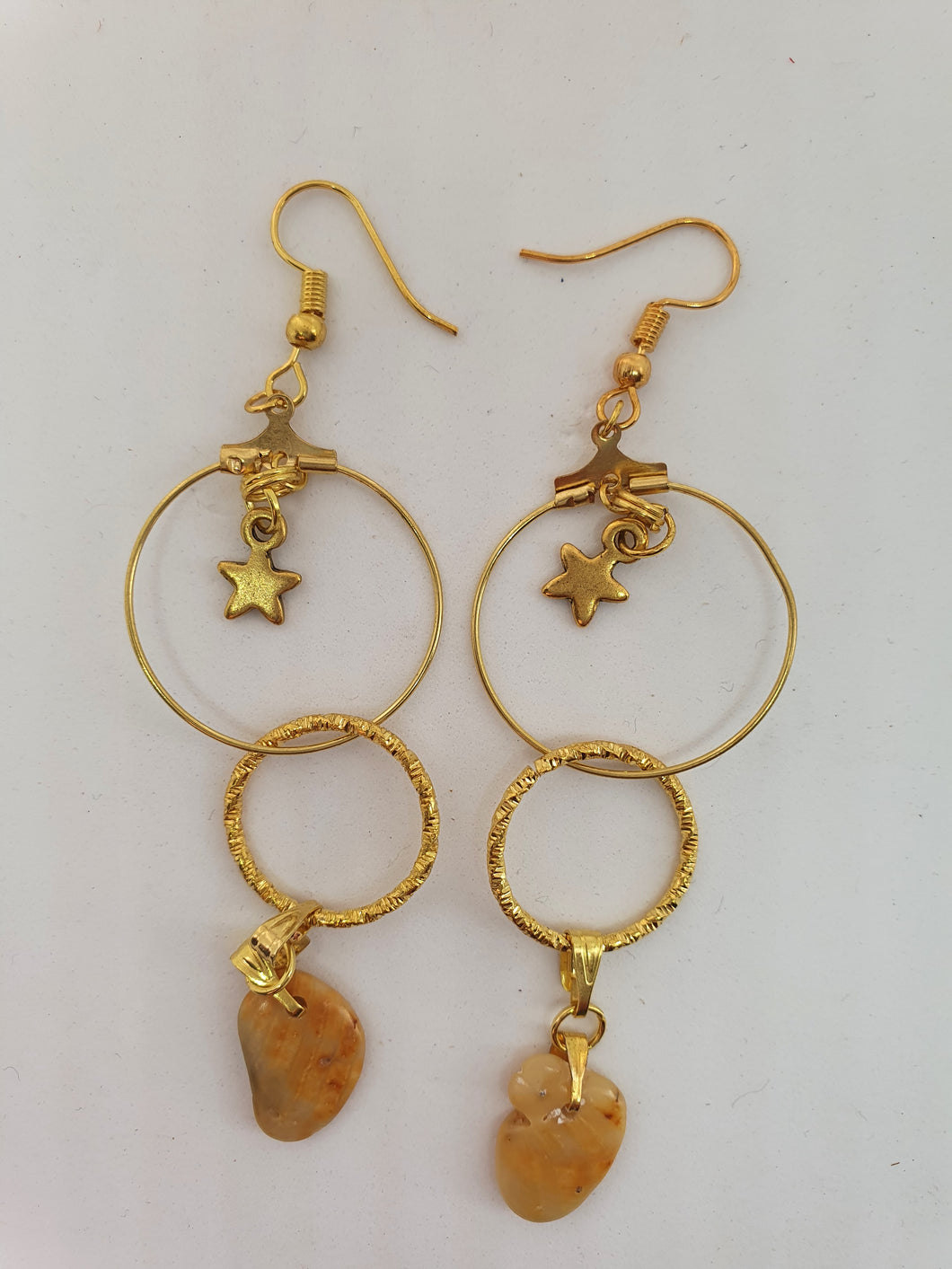 Boucles d'oreilles étoilées