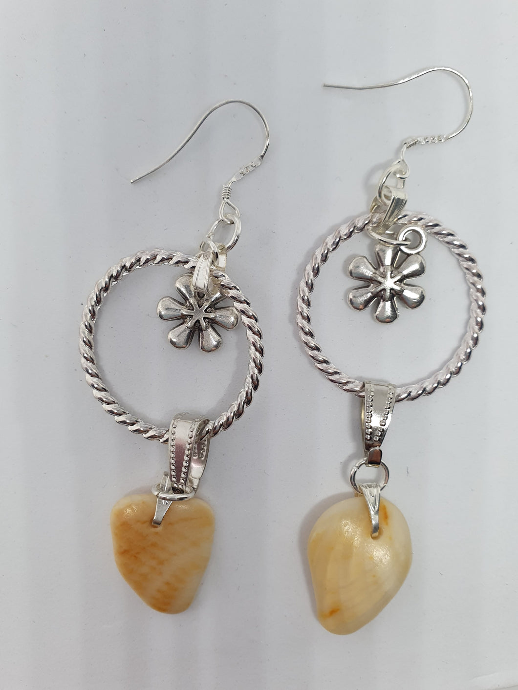 Boucles d'oreilles - Fleuries