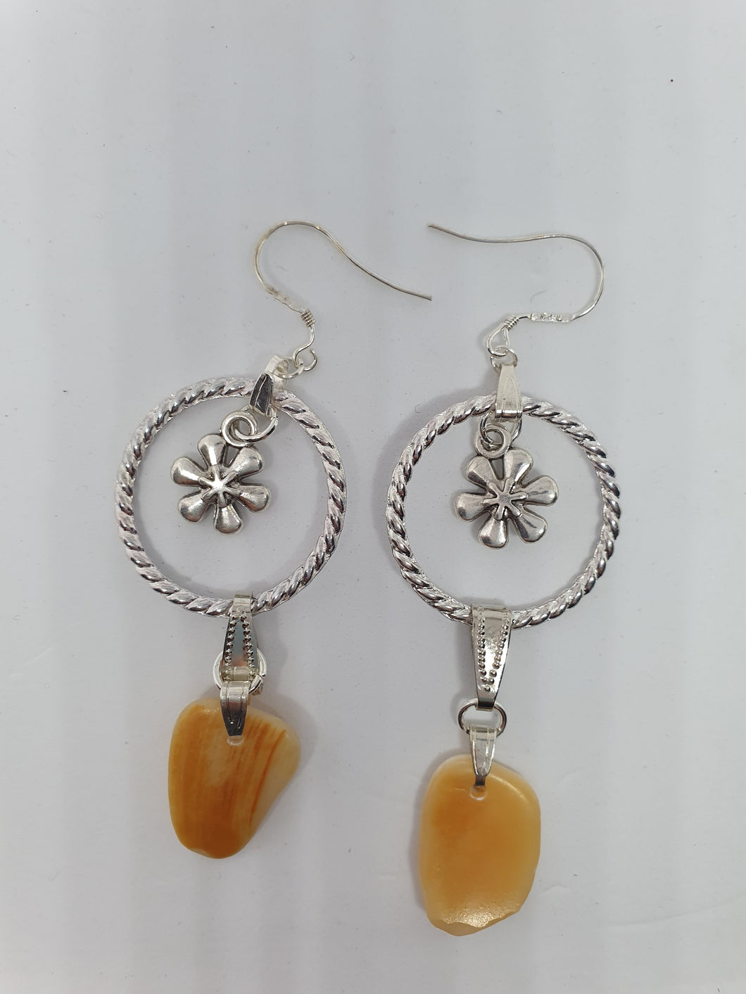 Boucles d'oreilles - Fleuries