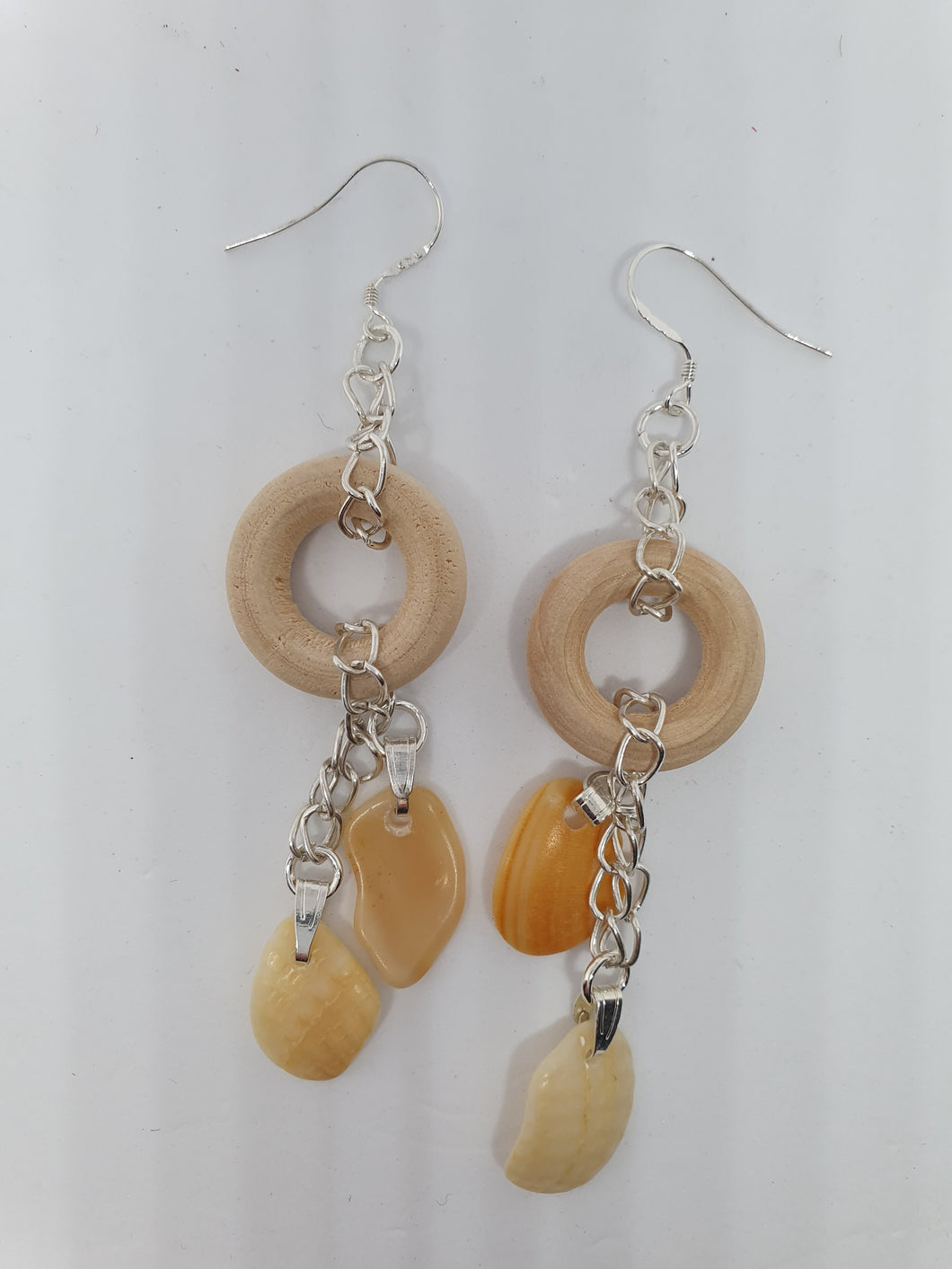 Boucles d'oreilles les boisées