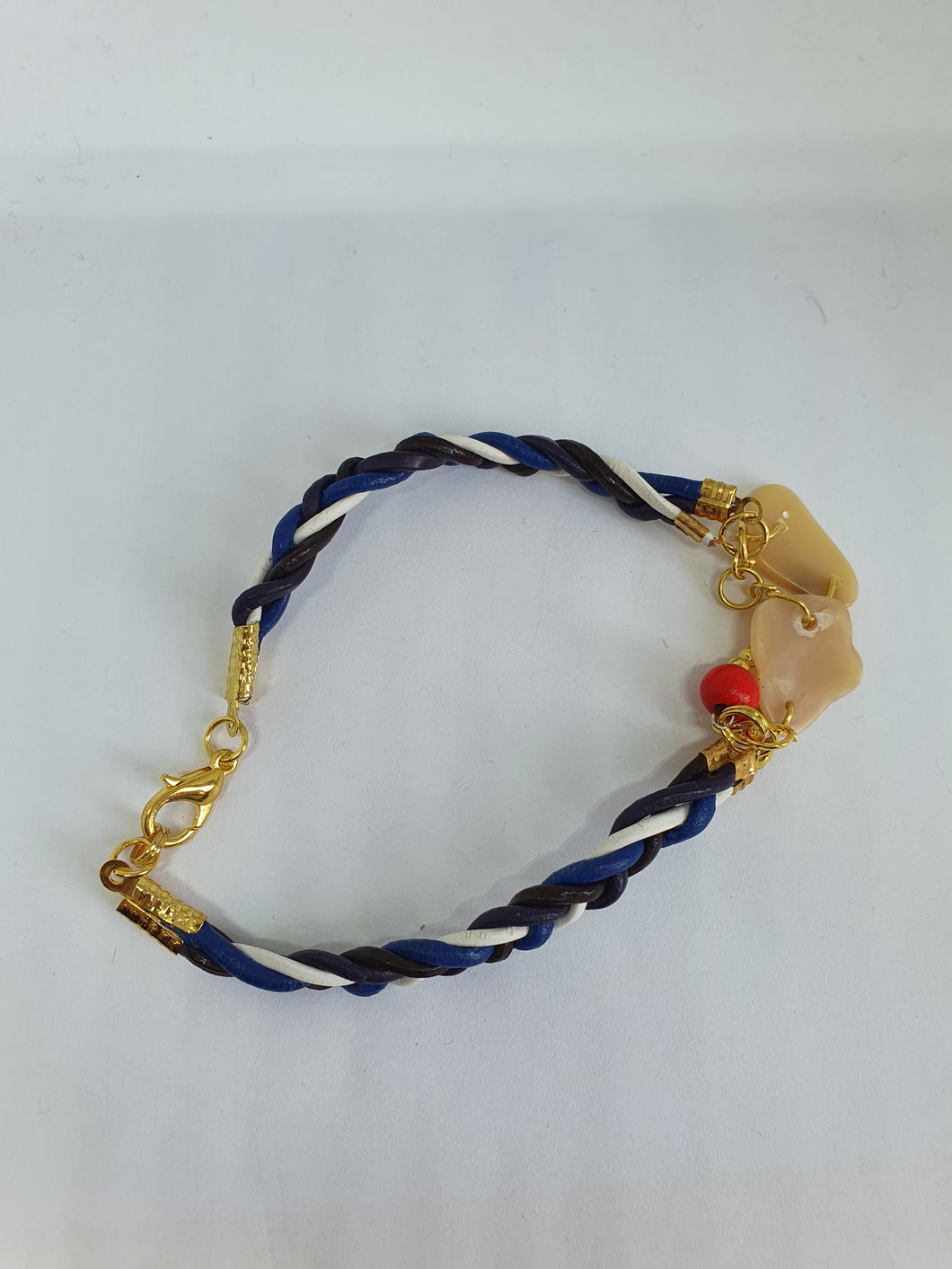 Bracelet en cuir tressé