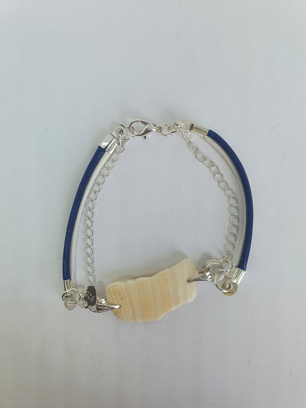 Bracelet en cordon cuir véritable