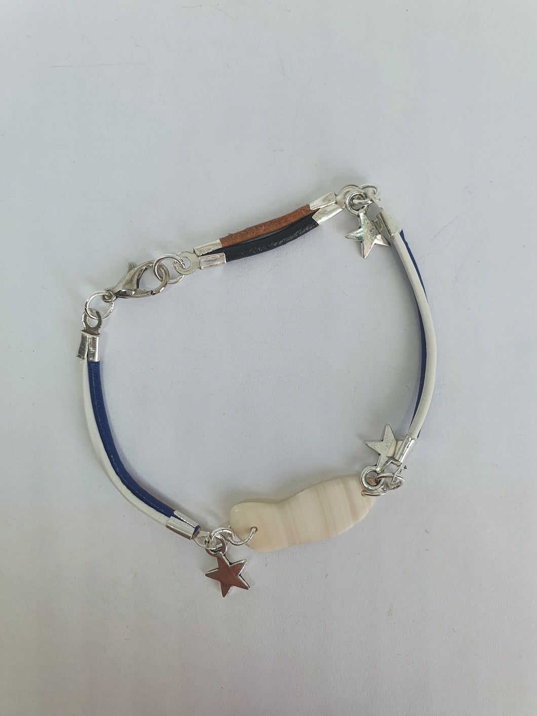 Bracelet en cordon cuir véritable