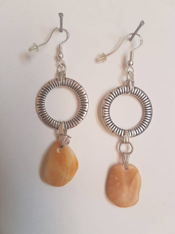 Boucles d'oreilles - anneau conique