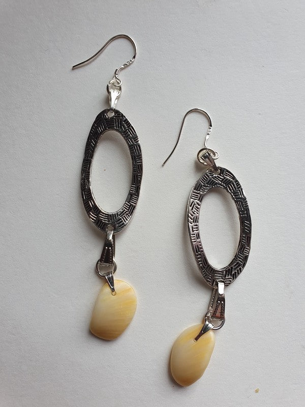 Boucles d'oreilles en losange