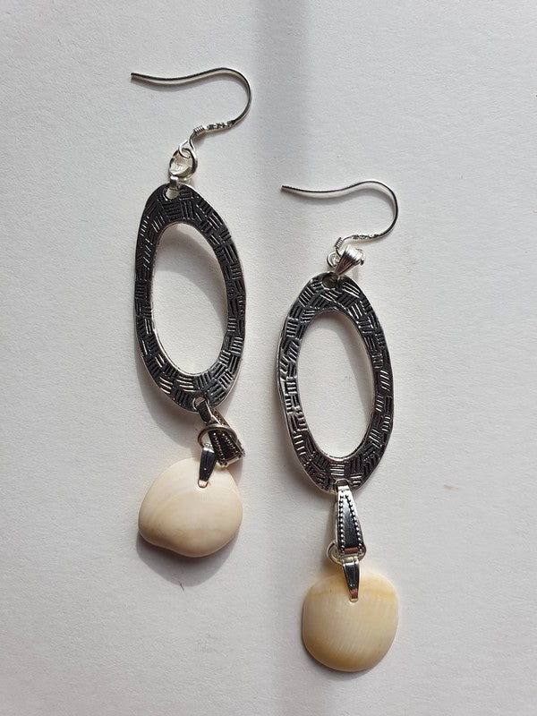 Boucles d'oreilles en losange