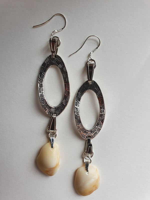 Boucles d'oreilles en losange