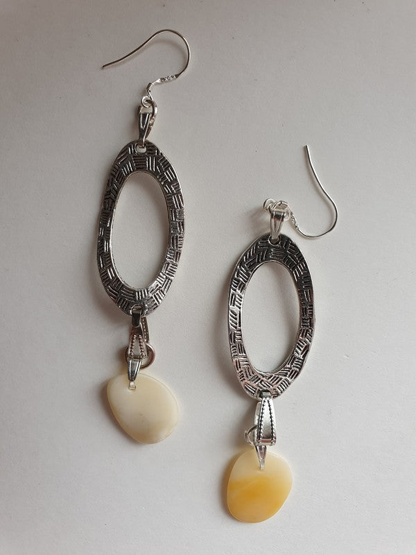 Boucles d'oreilles en losange