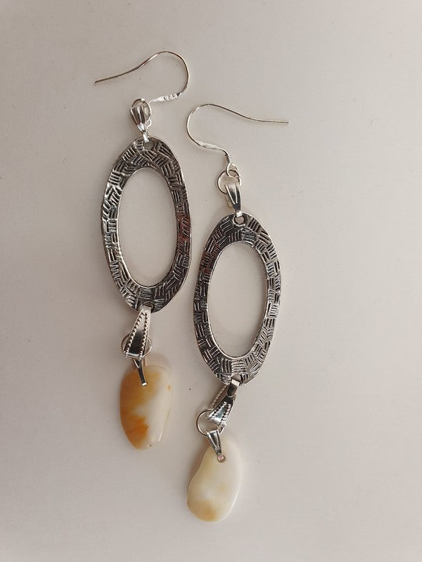 Boucles d'oreilles en losange