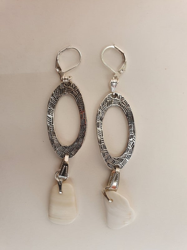 Boucles d'oreilles en losange