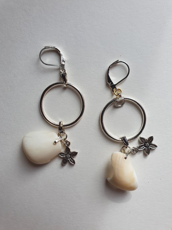 Boucles d'oreilles - Fleuries