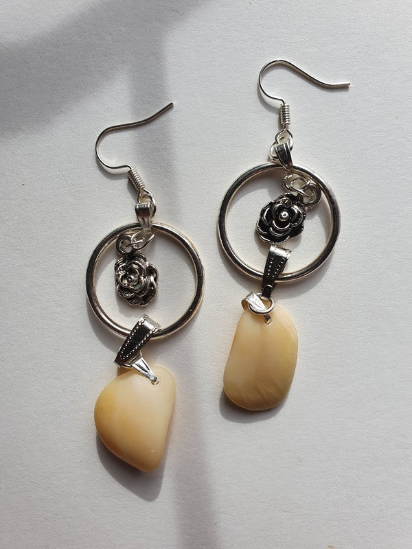 Boucles d'oreilles - Fleuries