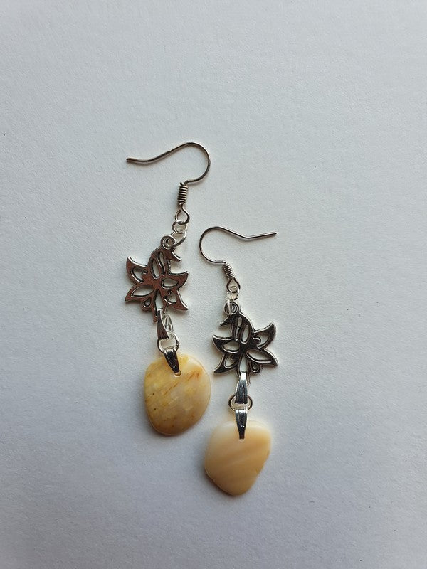 Boucles d'oreilles - Fleuries